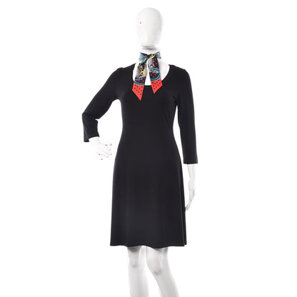 Hermes Silk Brides de Gala Love Twilly Caban Canard Rouge 2 of 5