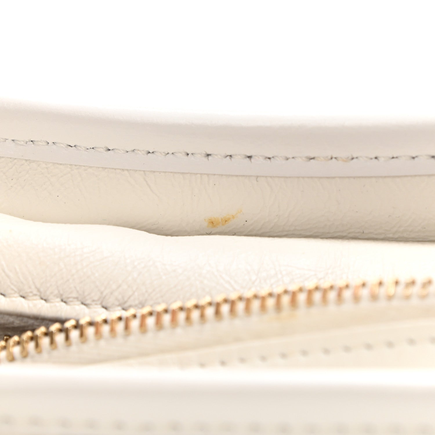 Chanel Aged Calfskin Quilted Small Gabrielle Hobo White 9 of 11
