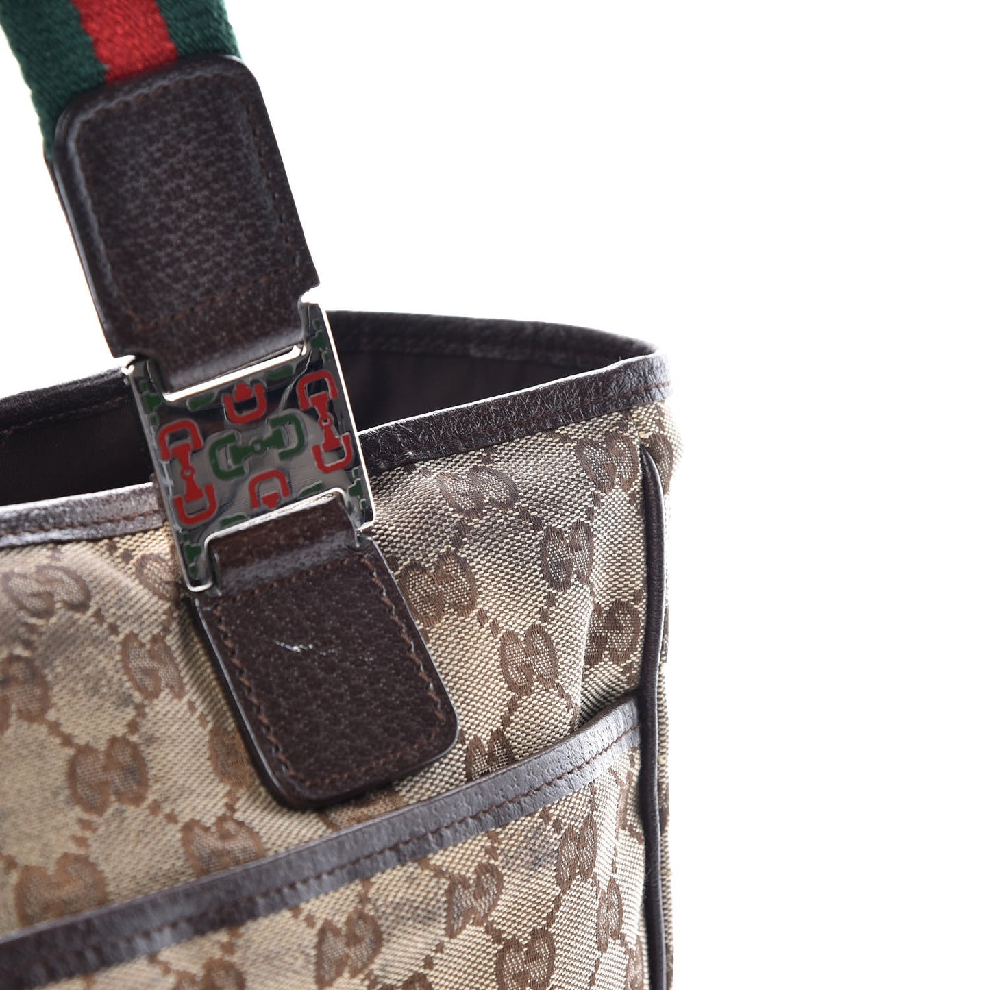 GG Monogram Pop Tote Brown