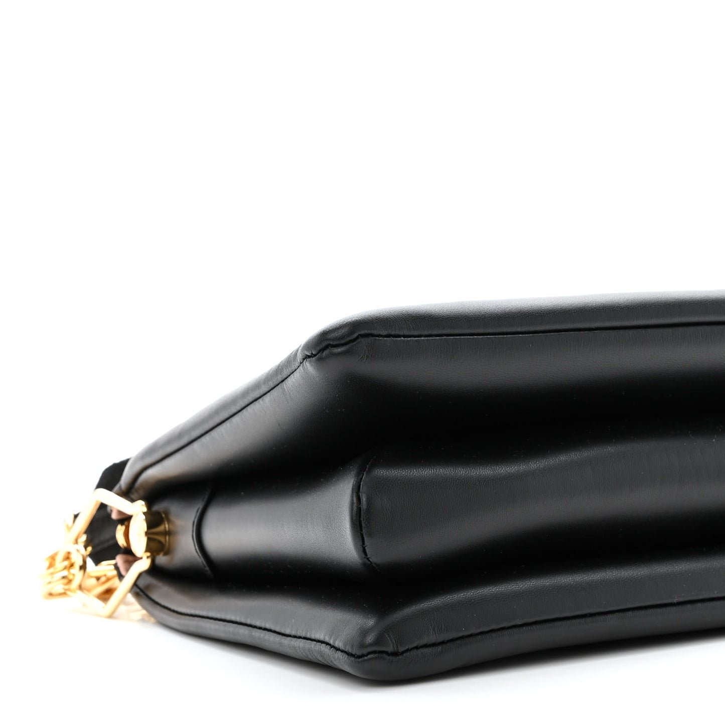 Lambskin Embossed Monogram Coussin PM Black