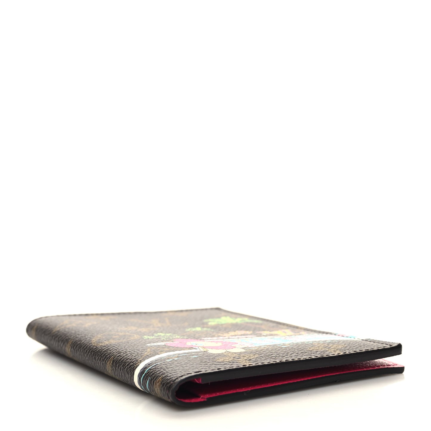 Monogram 2021 Christmas Animation Hollywood Passport Cover Fuchsia