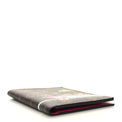Louis Vuitton Monogram 2021 Christmas Animation Hollywood Passport Cover Fuchsia 4 of 7