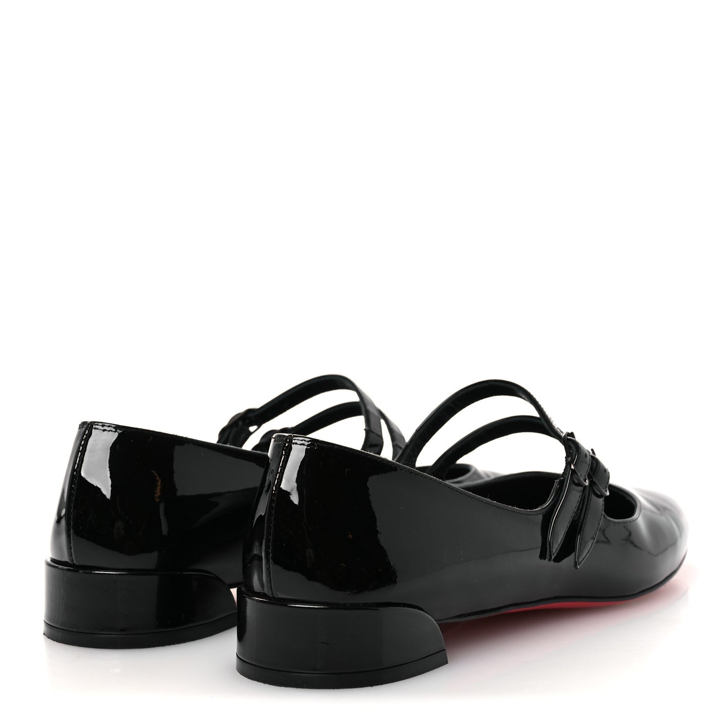 Patent Sweet Jane Flats 39 Black