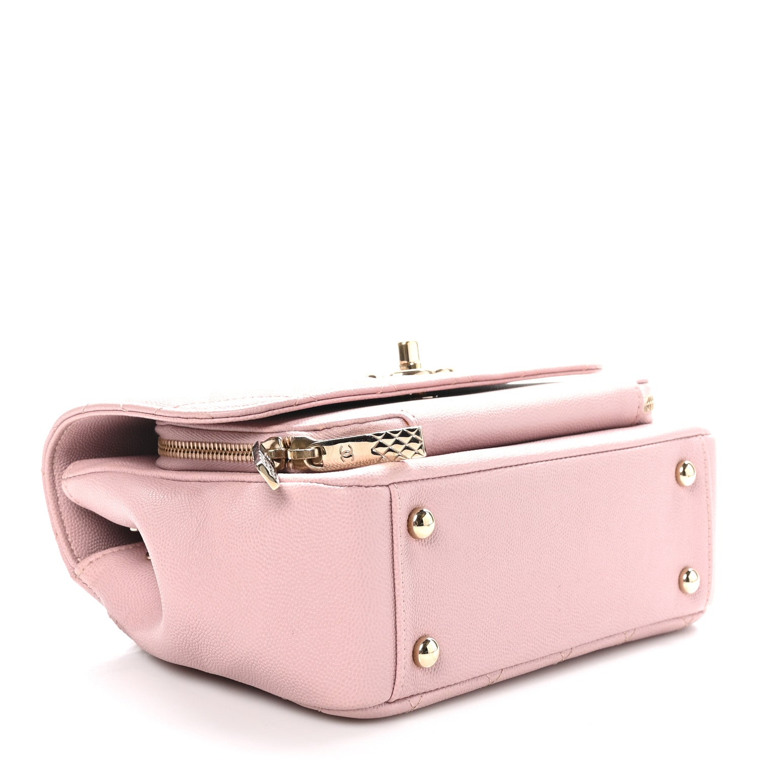 Chanel Caviar Quilted Medium Business Affinity Flap Light Pink 4 of 13