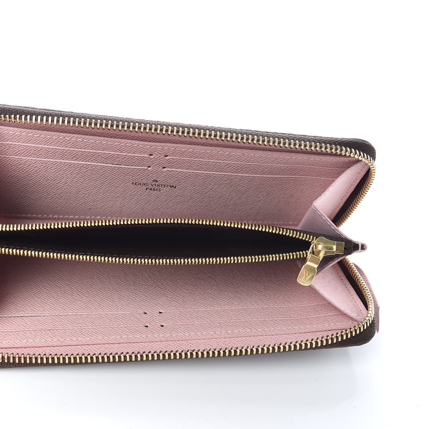Louis Vuitton Monogram Clemence Wallet Rose Ballerine 5 of 8