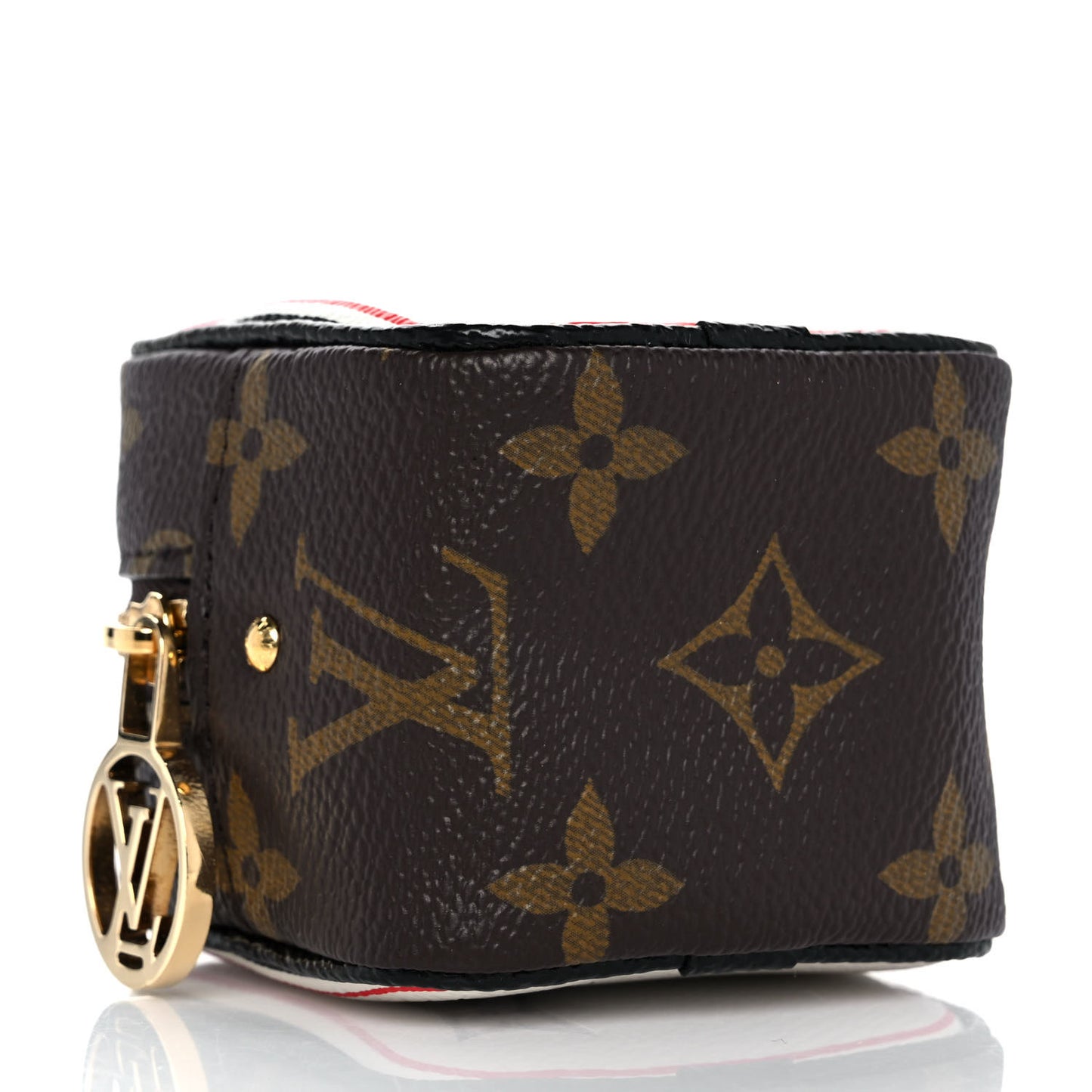 Monogram Game On Cube Coin Purse