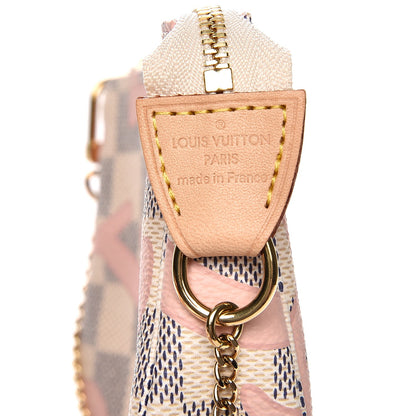 Louis Vuitton Damier Azur Tahitienne Mini Pochette Accessories 7 of 8