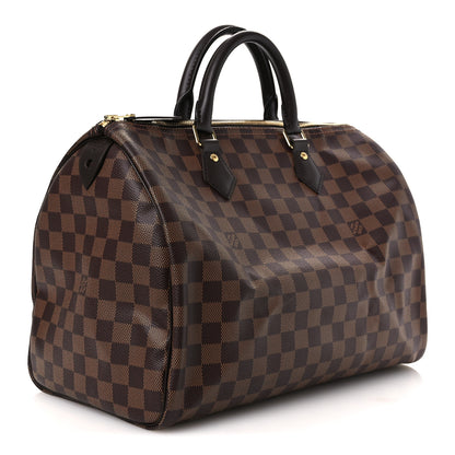 Louis Vuitton Damier Ebene Speedy 35 2 of 9