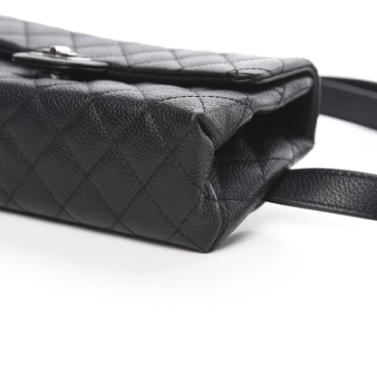 Chanel Grained Calfskin Quilted 2.55 Reissue Flap Belt Bag Clutch Black 11 of 13