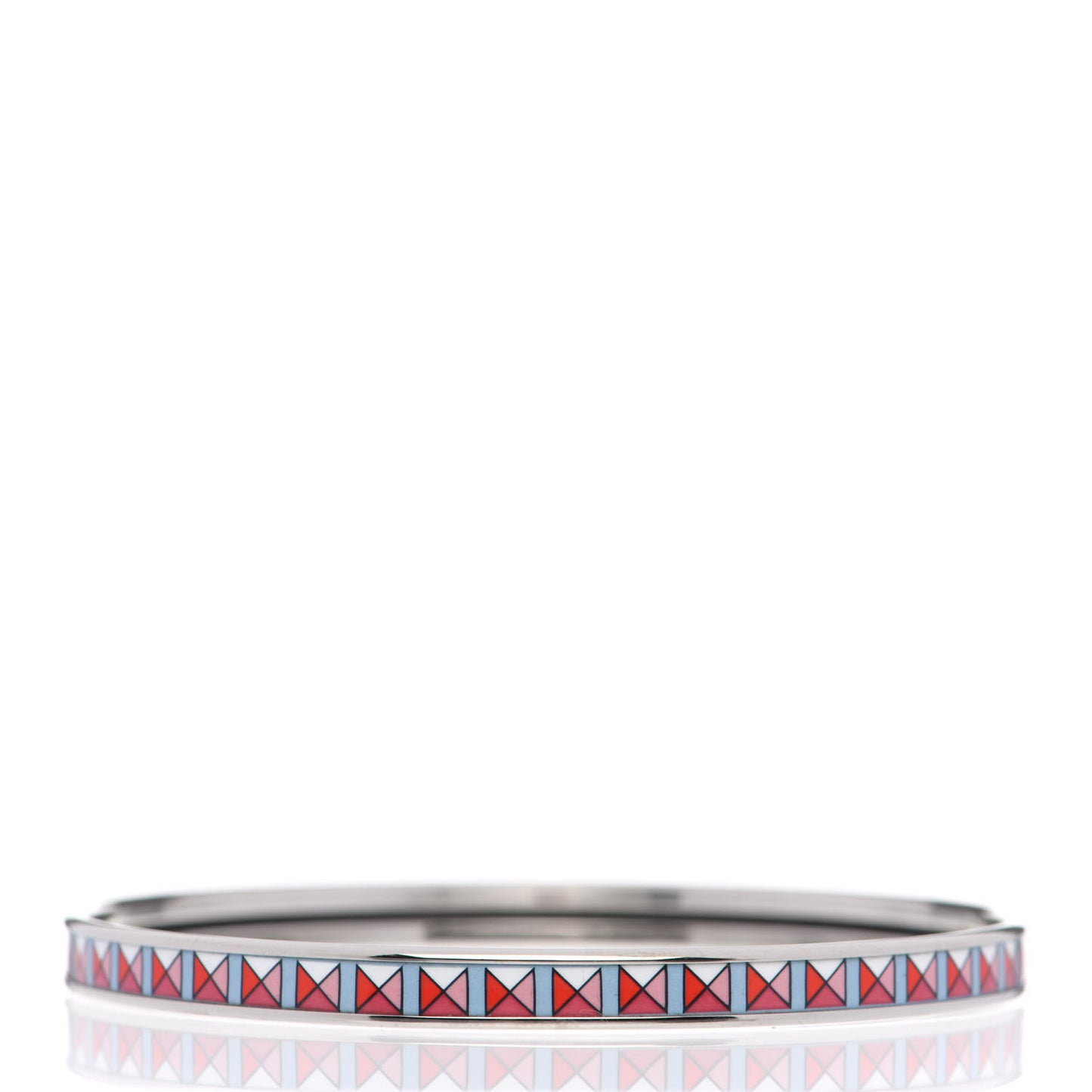 Enamel Printed Extra Narrow Colliers de Chiens Clous Bracelet 70 Album De Soie