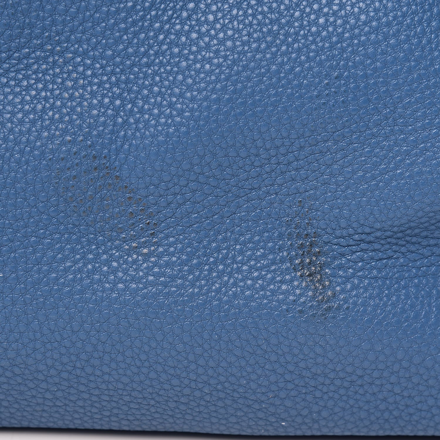 Prada Vitello Daino Side Pocket Tote Cobalto 11 of 18