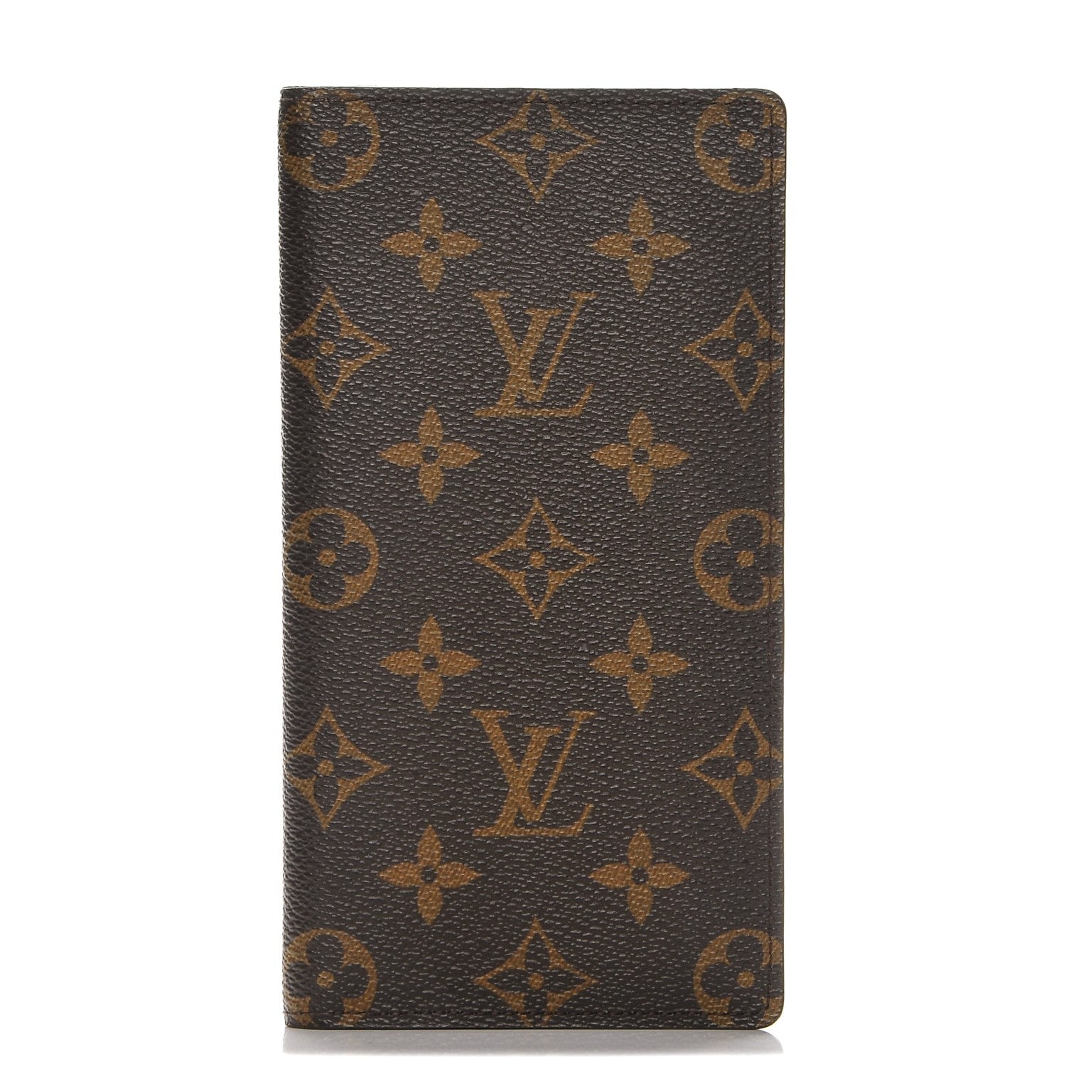 Louis Vuitton Monogram Porte Valeurs Checkbook Wallet 1 of 7