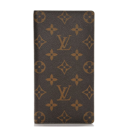 Louis Vuitton Monogram Porte Valeurs Checkbook Wallet 1 of 7