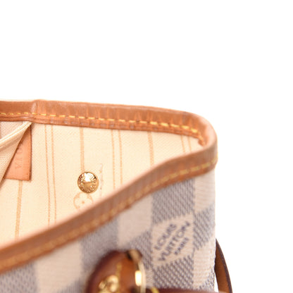Louis Vuitton Damier Azur Neverfull PM 9 of 10