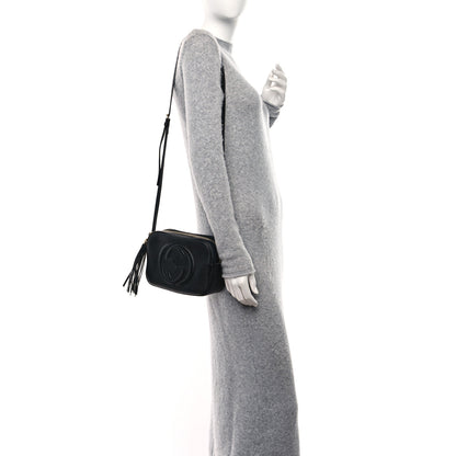 Gucci Pebbled Calfskin Small Soho Disco Bag Black 2 of 15