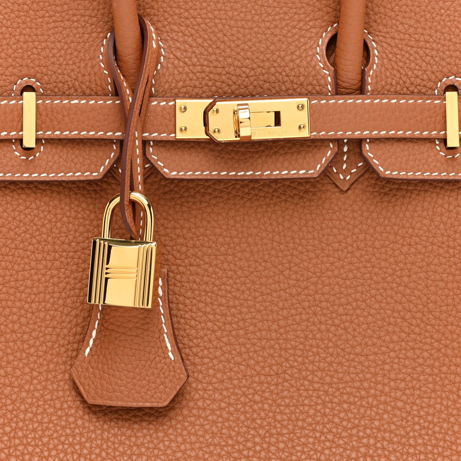 Hermes Togo Birkin 25 Gold 8 of 11