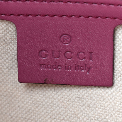 Gucci Guccissima Mini Bree Top Handle Bag Peonia Flower 5 of 14