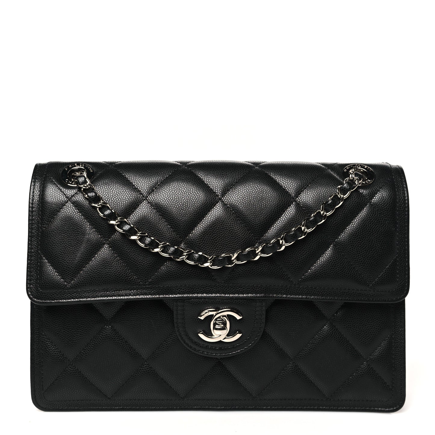 Caviar Quilted Small Sweet Classic Flap Black