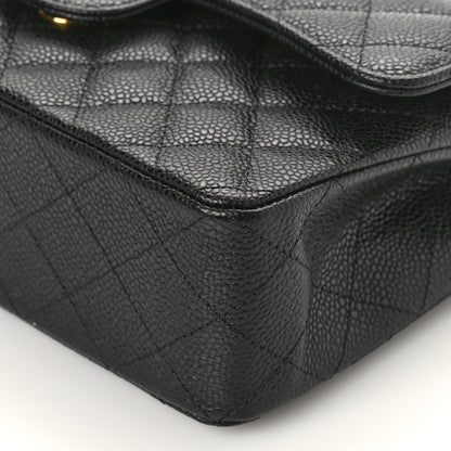 Chanel Caviar Quilted Small Double Flap Black 9 of 9