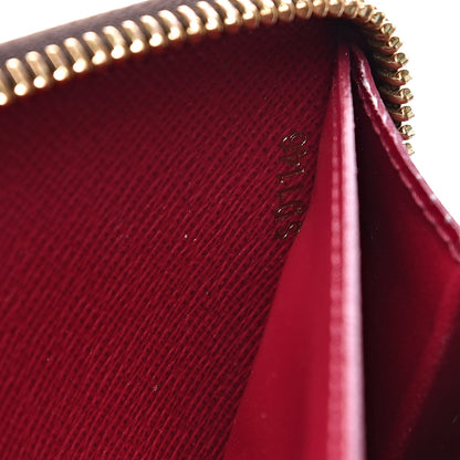 Louis Vuitton Monogram Clemence Wallet Fuchsia 6 of 16