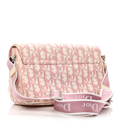 Christian Dior Monogram Girly Flap Reporter Rose Clair 2 of 15