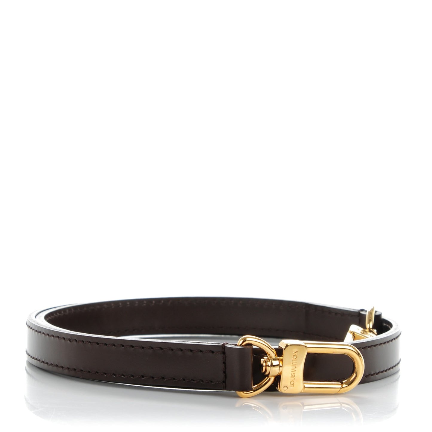Calfskin Shoulder Strap Brown