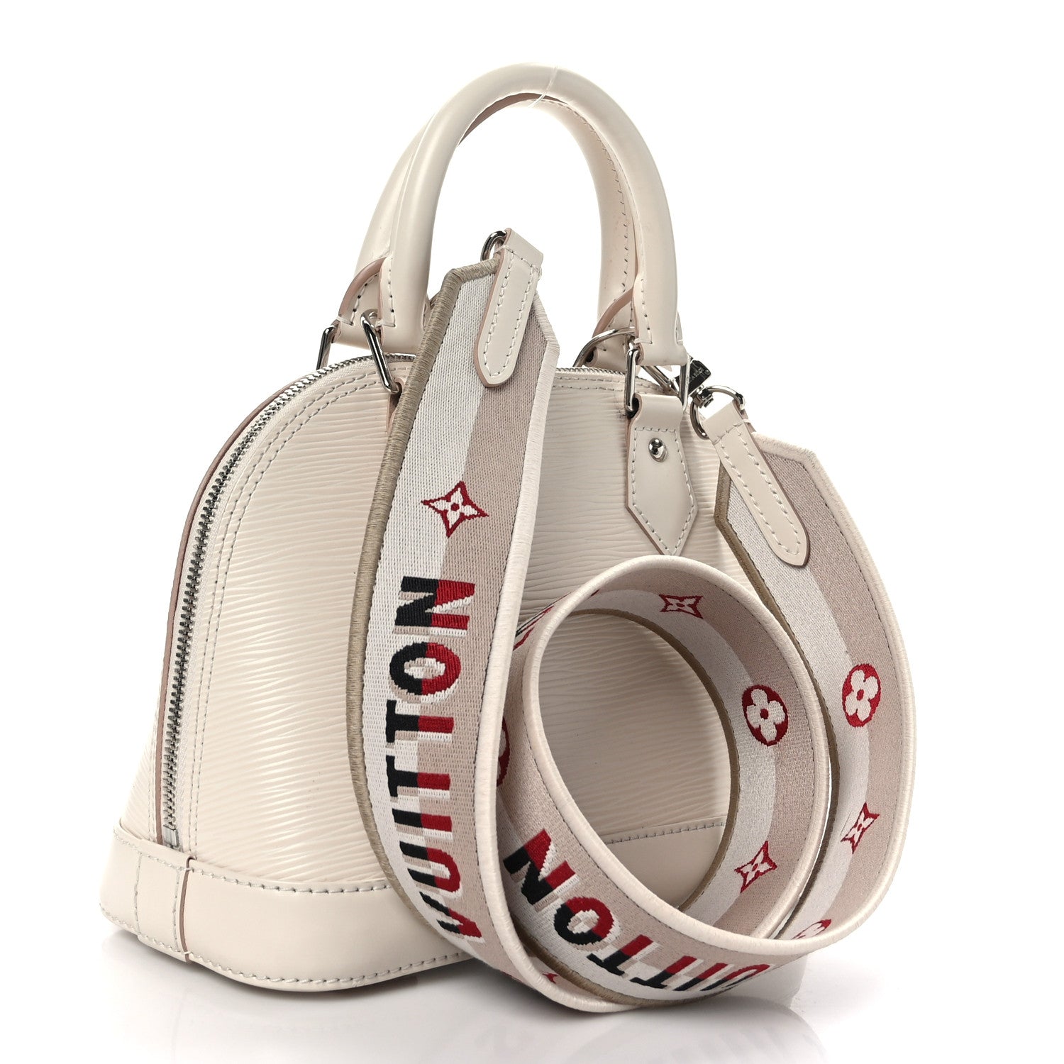 Louis Vuitton Epi Jacquard Alma BB Quartz 3 of 8