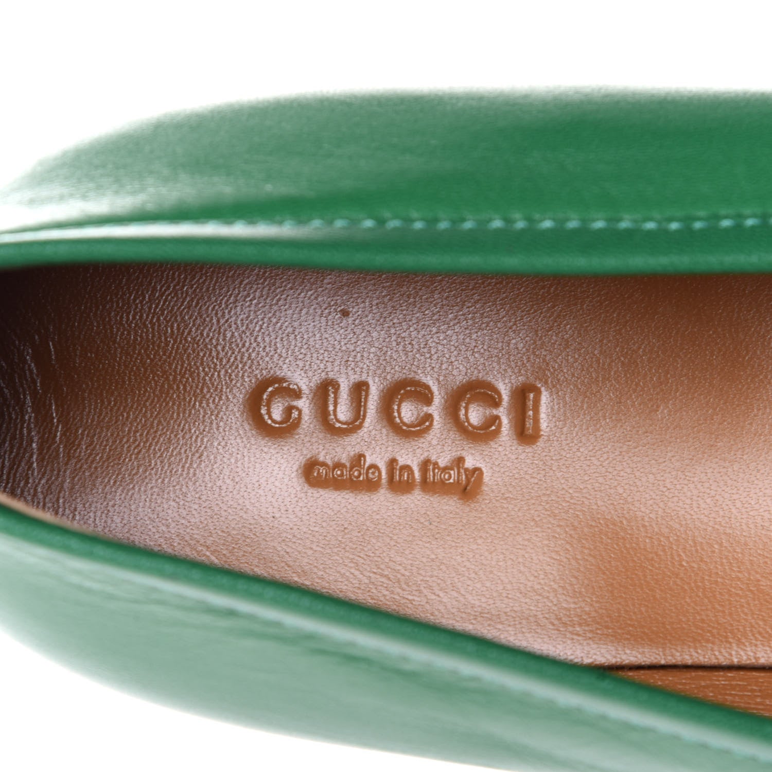 Gucci Malaga Kid Womens Jordaan Loafers 41 New Shamarock 18 of 20