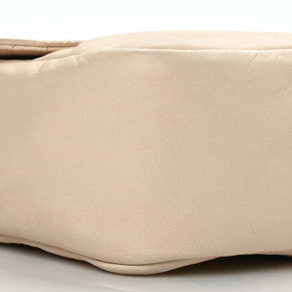 Chanel Lambskin Medium Soft and Chain Flap Beige 9 of 11