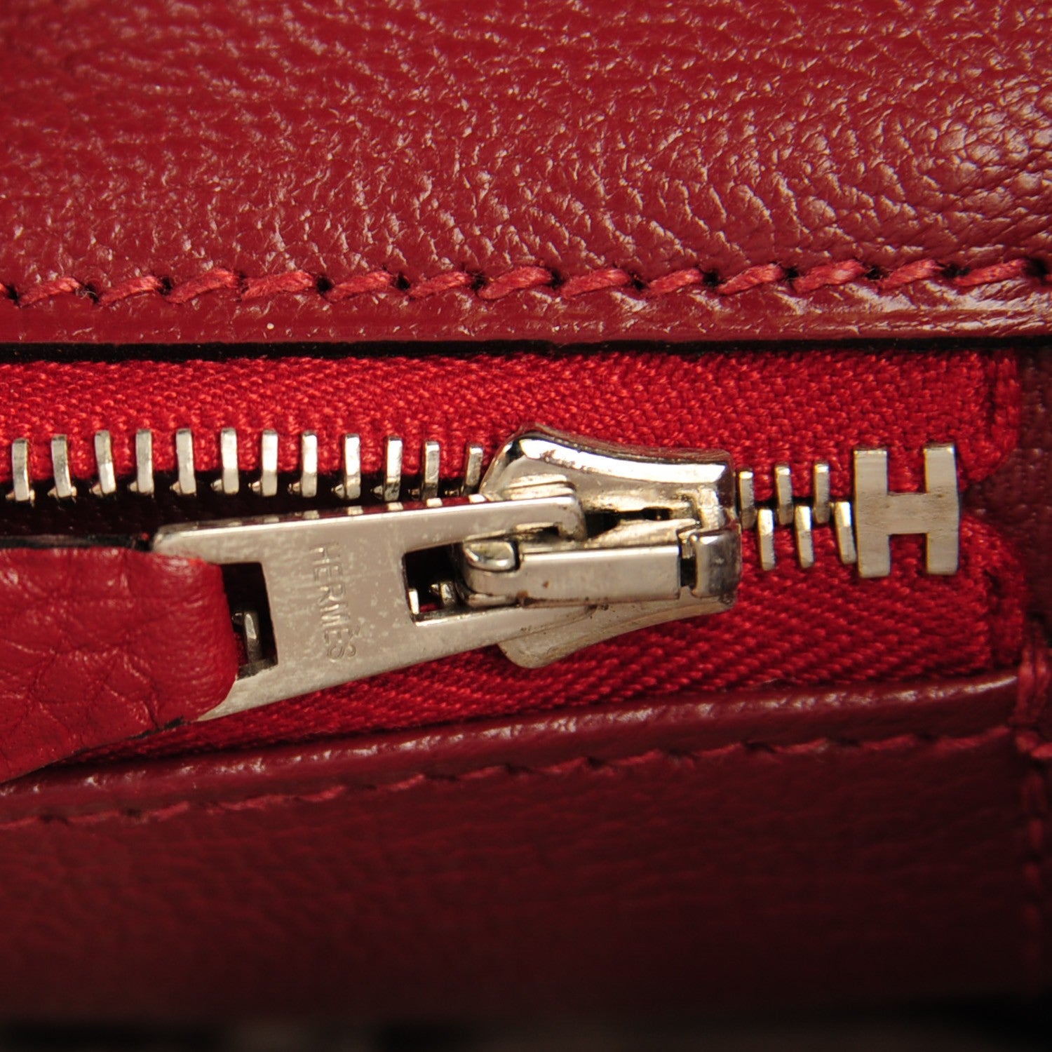 Hermes Togo Birkin 35 Rouge H 13 of 15