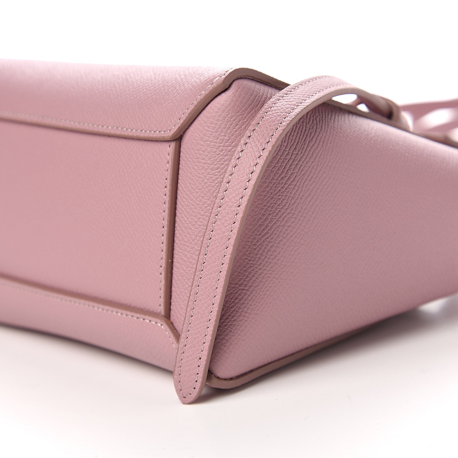 Celine Grained Calfskin Nano Belt Bag Antique Rose 7 of 8