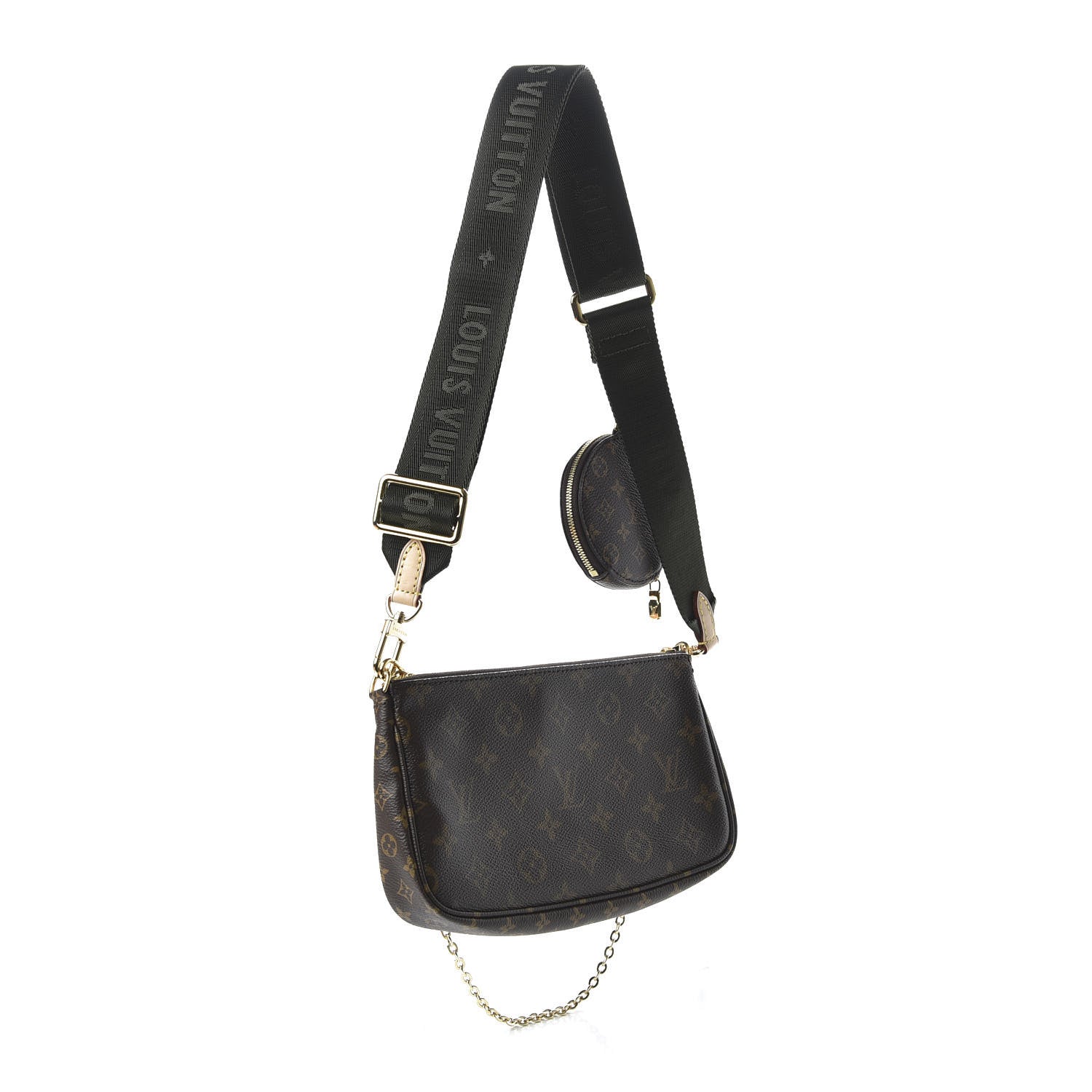 Louis Vuitton Monogram Multi Pochette Accessories Kaki 3 of 11