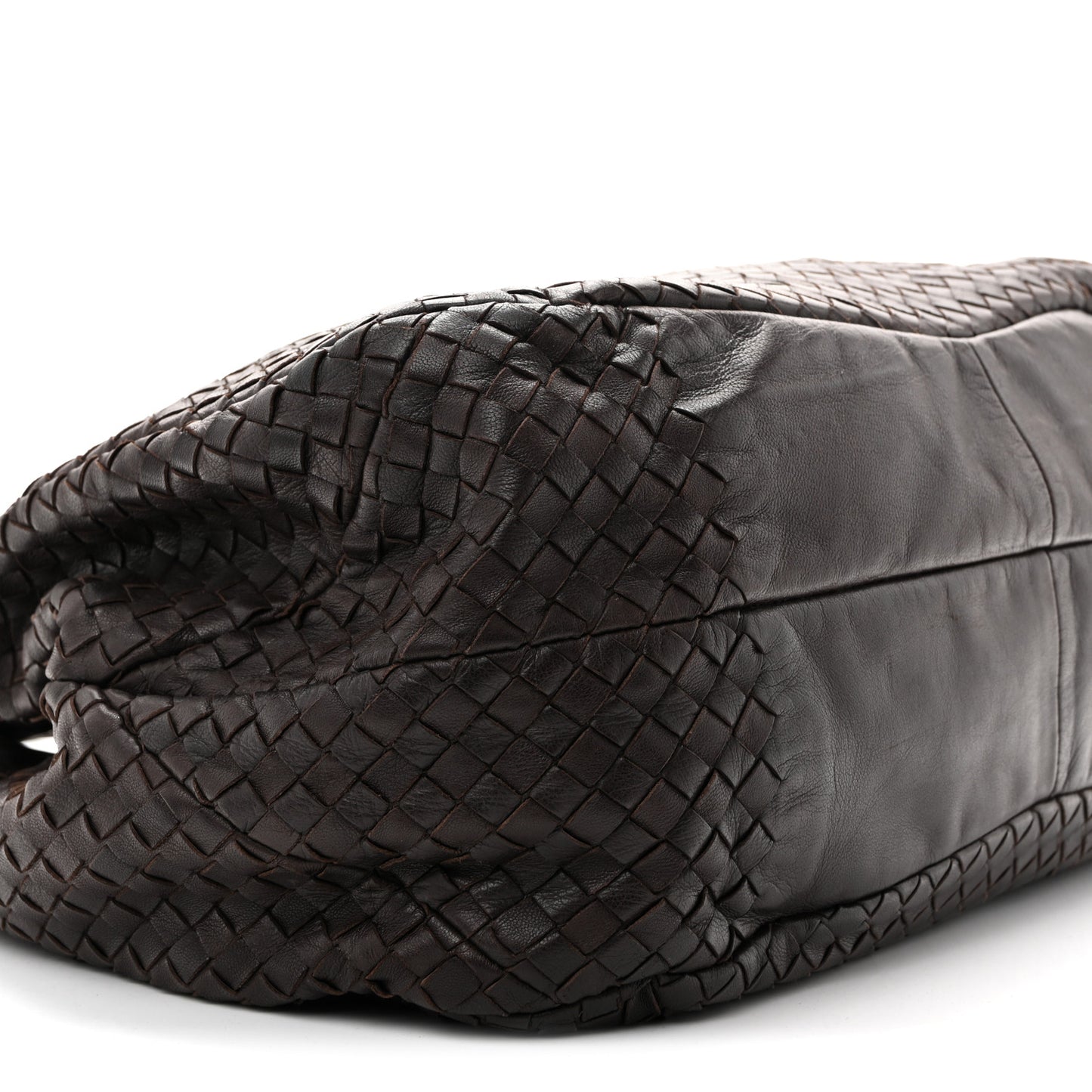 Nappa Intrecciato Large Campana Ebano