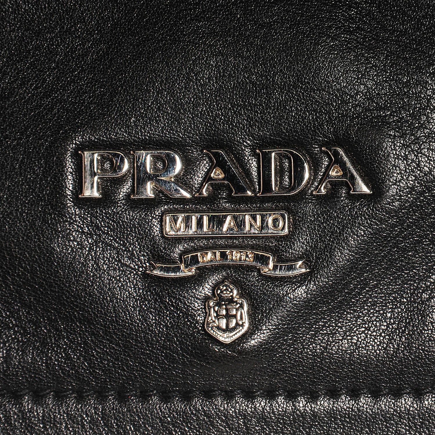 Prada Soft Calf Shoulder Bag Nero Black 6 of 10