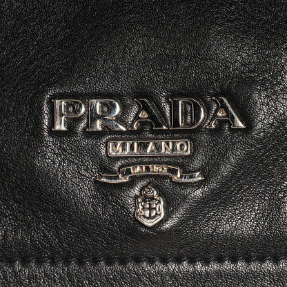 Prada Soft Calf Shoulder Bag Nero Black 6 of 10