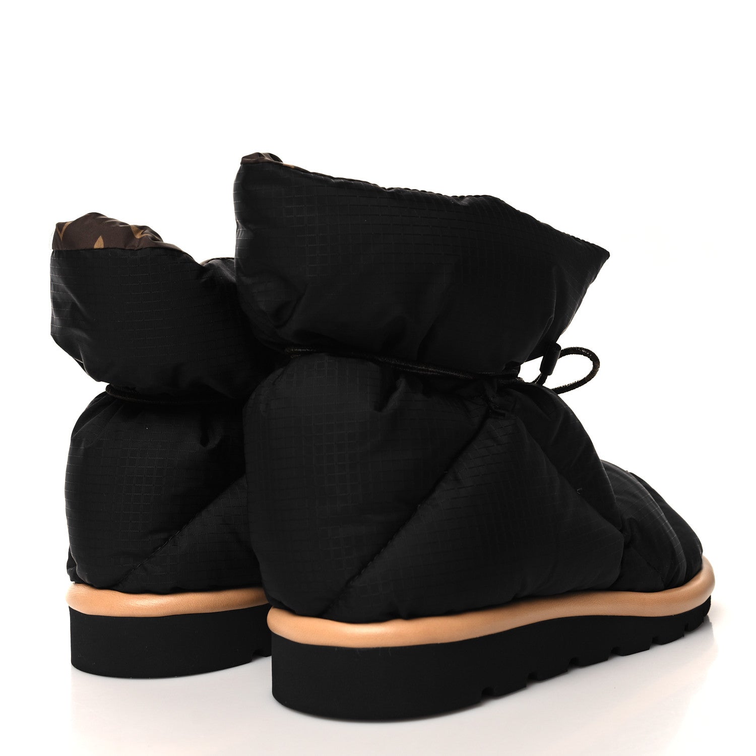 Louis Vuitton Nylon Monogram Pillow Comfort Ankle Boot 39 Black 4 of 9
