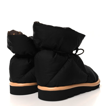Louis Vuitton Nylon Monogram Pillow Comfort Ankle Boot 39 Black 4 of 9
