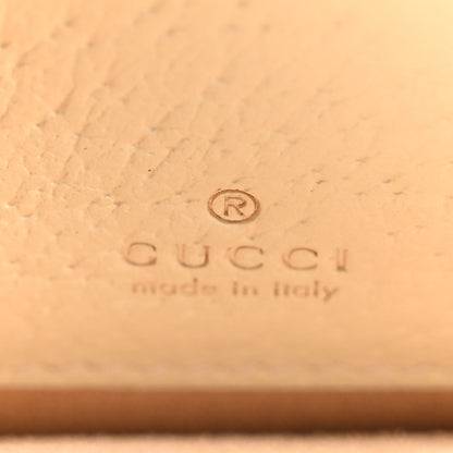 Gucci Polished Raffia Textured Dollar Calfskin Houndstooth Mini Diana Chain Bag Natural Light Blue Mystic White 7 of 10