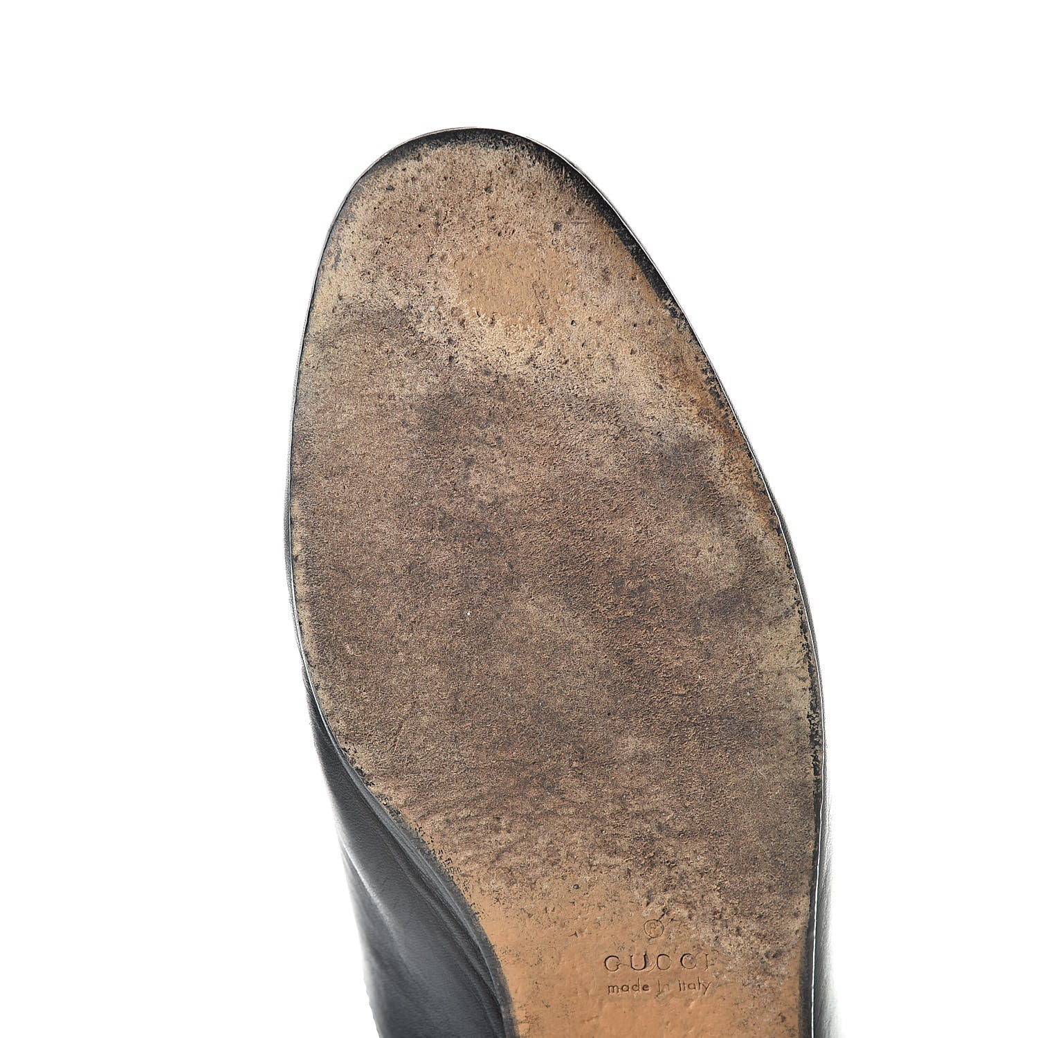 Gucci Calfskin Womens Princetown Slippers 37.5 Black 8 of 17