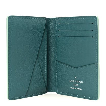 Louis Vuitton Crocodile Pocket Organizer Bleu Pool 5 of 7