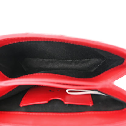 Off-White Calfskin Diagonal Quilted Jackhammer 19 Shoulder Bag Red 5 of 9
