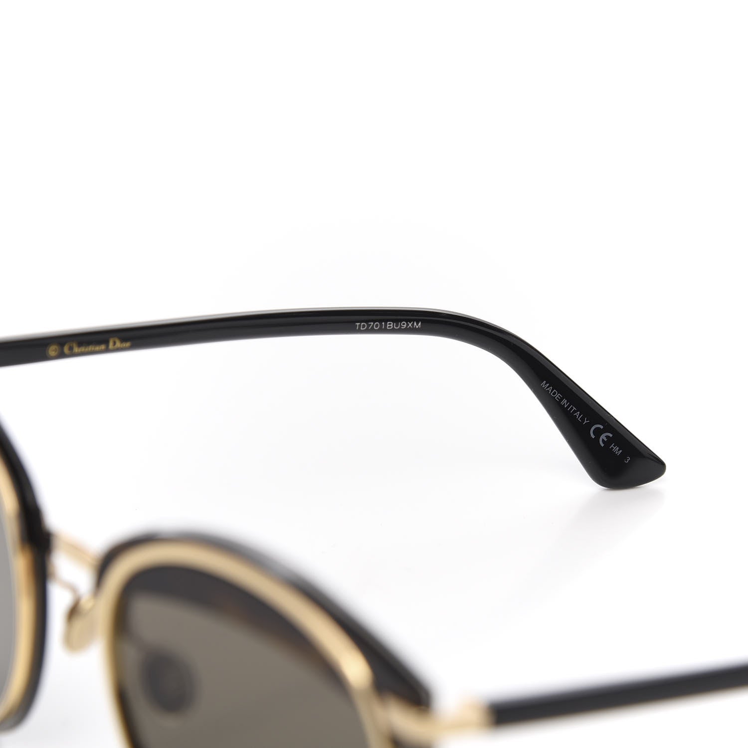 Christian Dior Offset 1 Sunglasses Havana Black 8 of 10