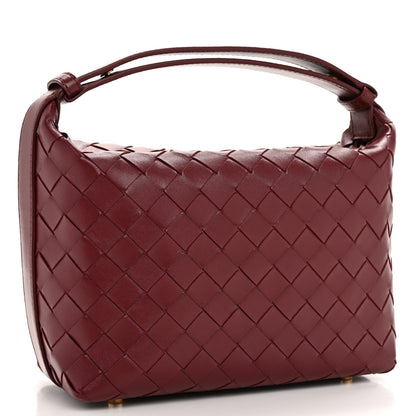Bottega Veneta Calfskin Nappa Intrecciato Mini Wallace Barolo 3 of 11
