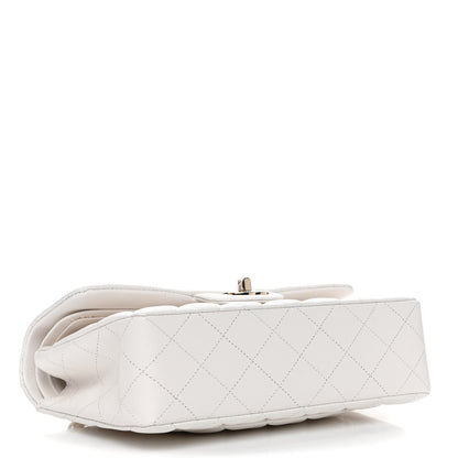 Chanel Caviar Quilted Small Double Flap White 3 of 4