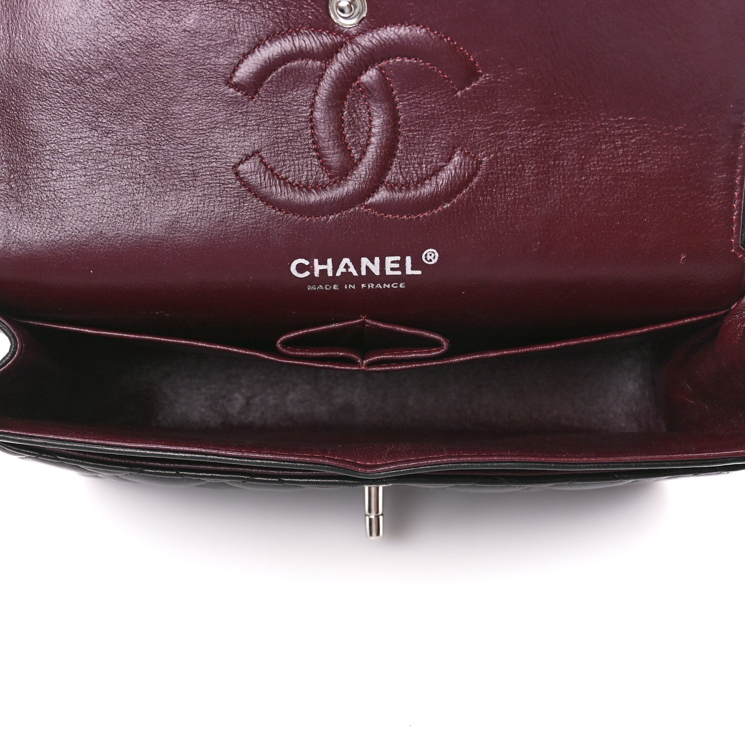 Chanel Lambskin Quilted Small Double Flap Black 5 of 15