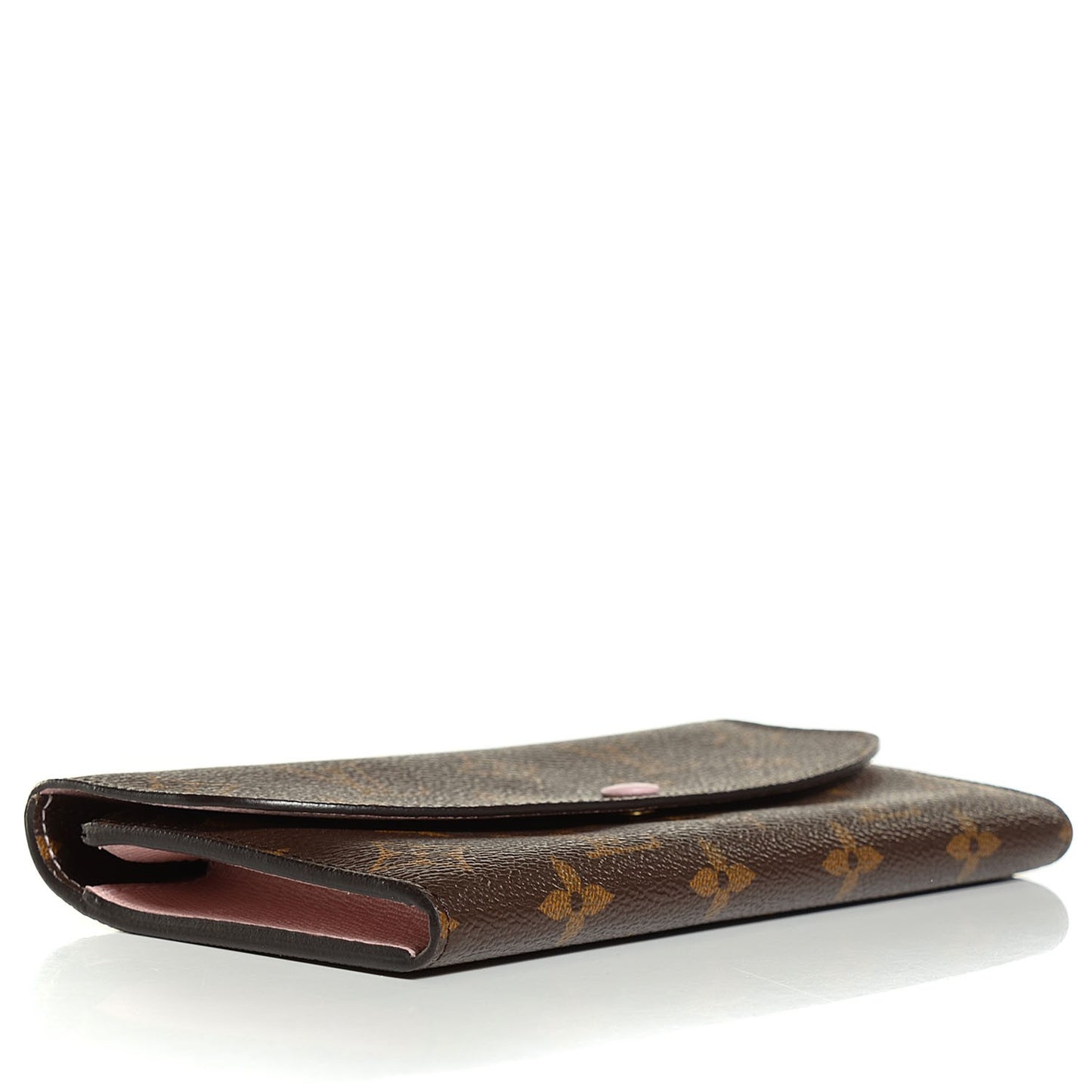Monogram Emilie Wallet Rose Ballerine