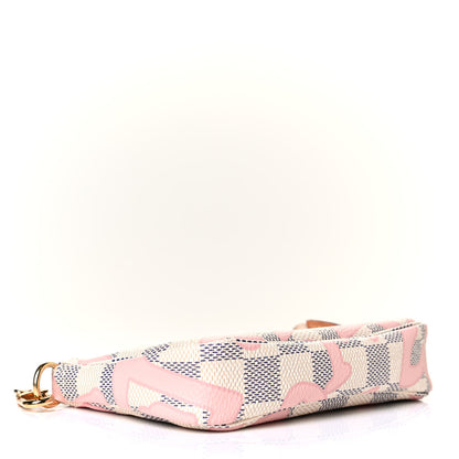 Louis Vuitton Damier Azur Tahitienne Mini Pochette Accessories 3 of 6