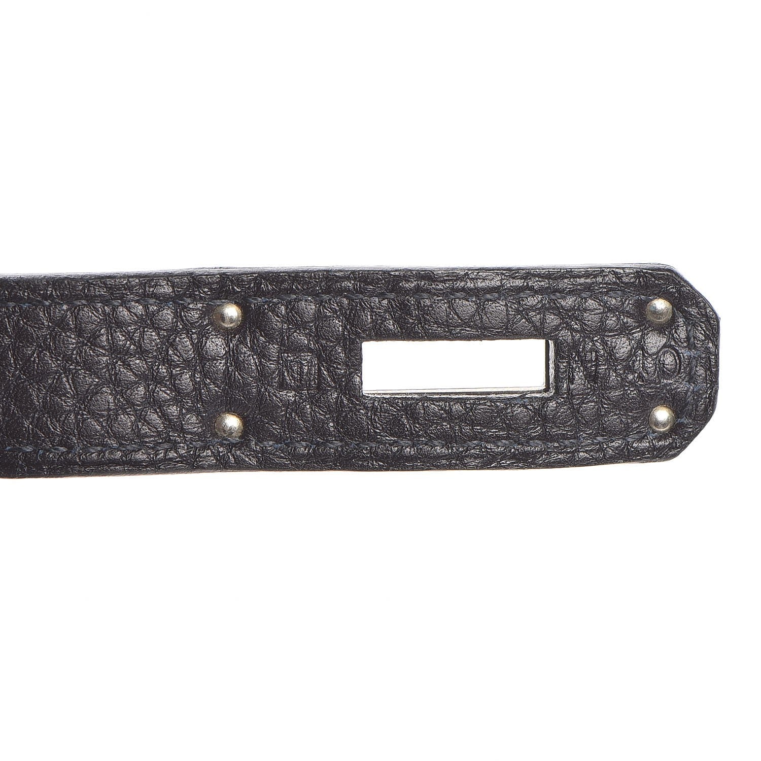 Hermes Togo Bi-Color Kelly Retourne 28 Indigo Blue Jean 46 of 64