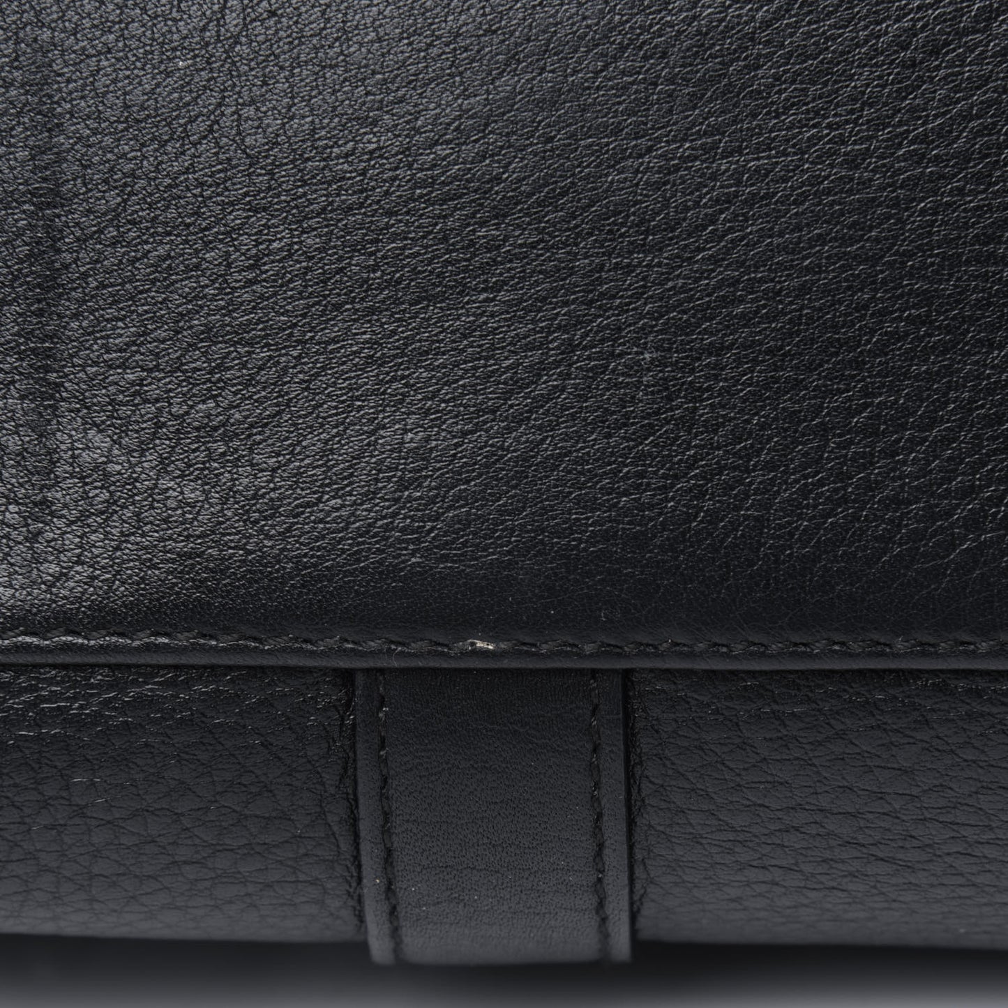 Calfskin Logo Charms Boston Black