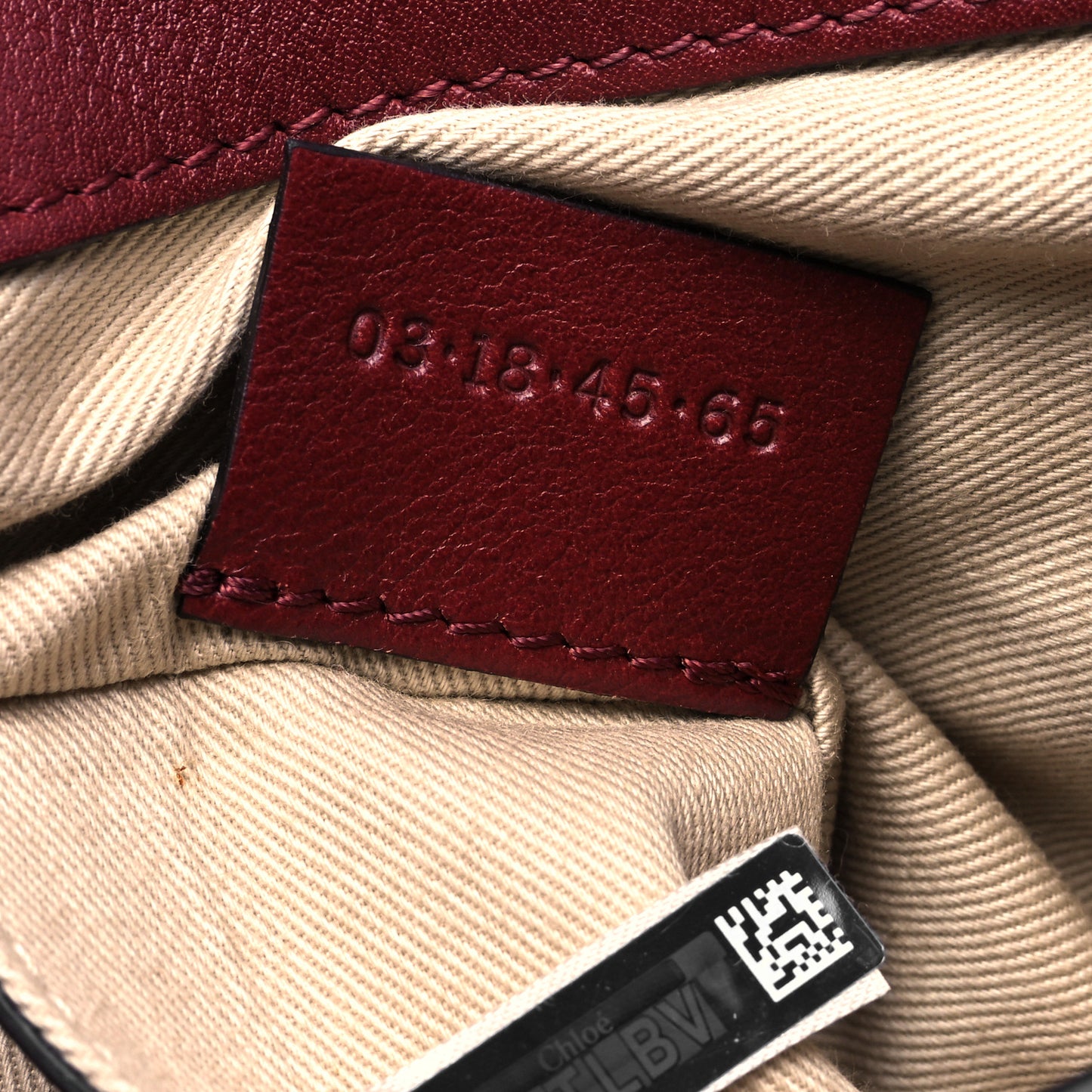 Calfskin Mini Faye Day Shoulder Bag Sienna Red